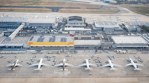 Cargo Area, Cologne Bonn Airport, Cologne, Germany.