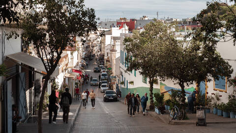 Rue Casbah, Medina, Tangier, Morocco